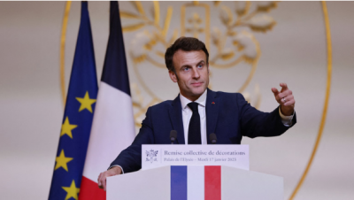 A warning from Macron about the future of Europe