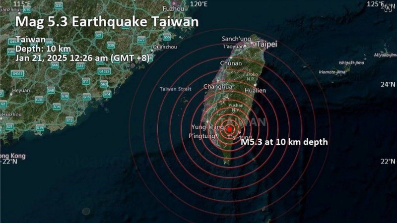 Earthquake of 6.4-Magnitude Shakes Southern Taiwan, Injures 27