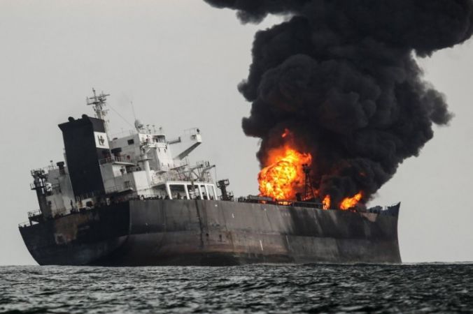 Indian crew ship catch fireoff  on Russia, 11 dead