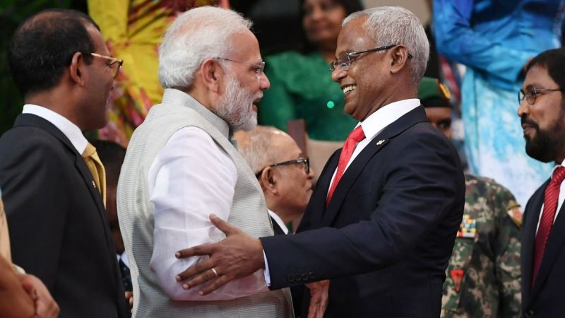 Closer military ties between India and Maldives are in the offing.