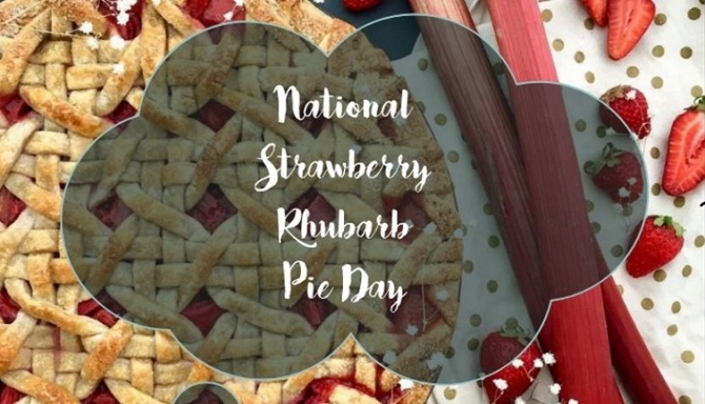 National Pie Day - Celebrating the Sweetness of Rhubarb Pie