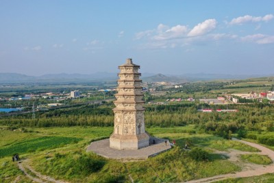 Repair completed on 1,000-yr-old pagoda in China's Inner Mongolia