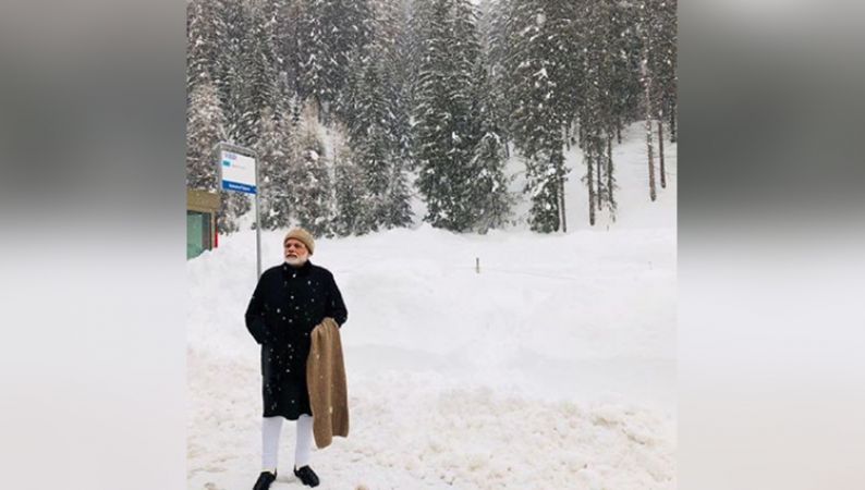Davos : PM Modi to address plenary session of World Economic Forum 2018