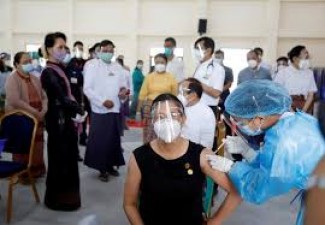 Myanmar begins Covid 19 vaccination drive with vaccine donated by India