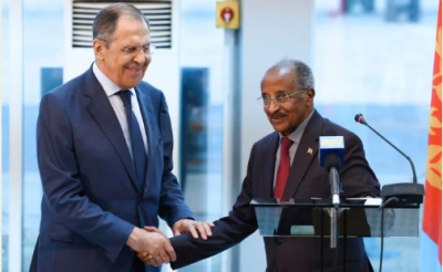 Lavrov strengthens Eritrean backing for Russia in the conflict in Ukraine