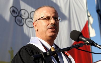 Palestinian Prime Minister Rami Hamdallah offered to resign