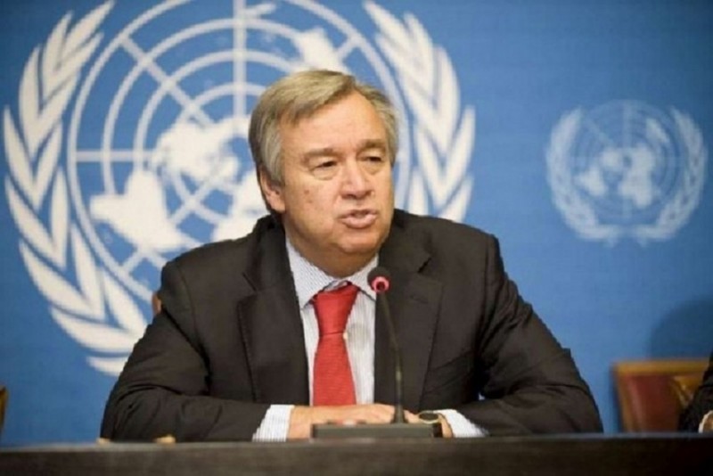 UN chief receives first dose of corona vaccine in New York