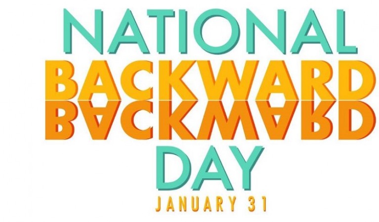 Flipping Fun: Embracing National Backward Day!, January 31