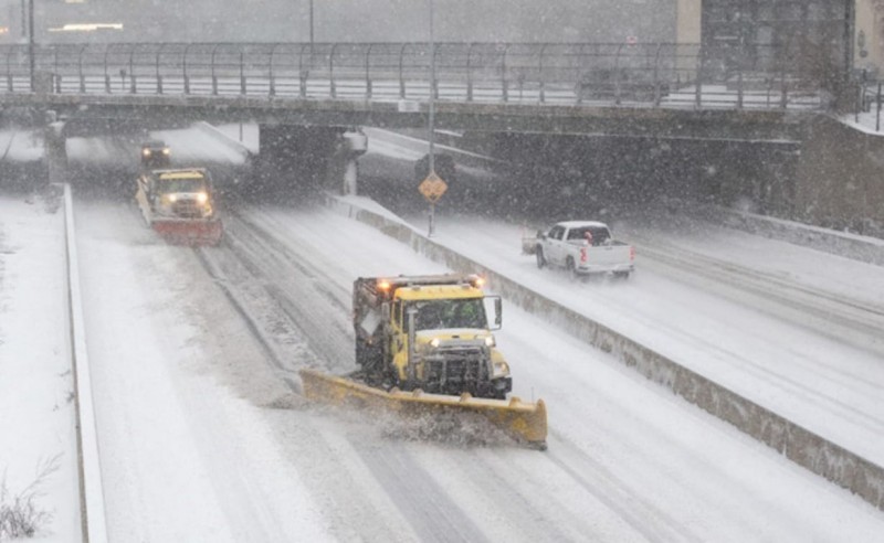 Four people die in a blizzard on the East Coast of the United States