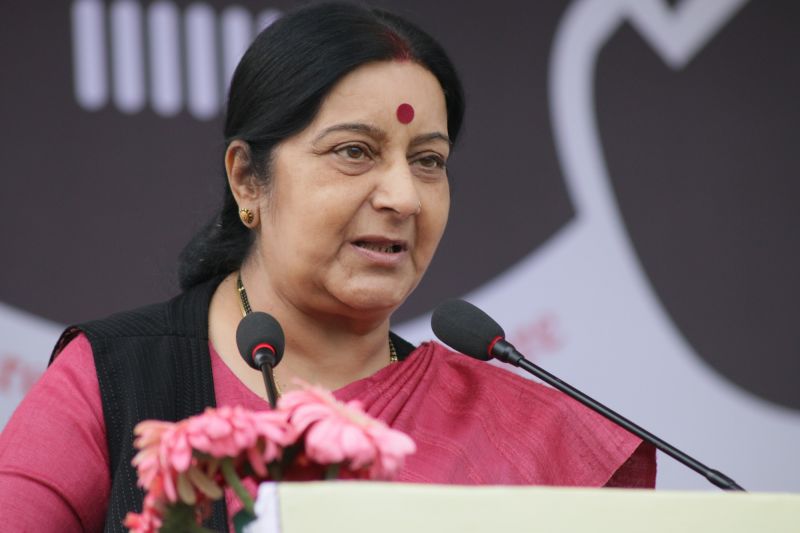 Swaraj to kick off her first two-day official Nepal visit