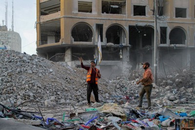 UNRWA ने इजरायल-फिलिस्तीनी संघर्ष से क्षतिग्रस्त गाजा में घरों की मरम्मत में मदद की