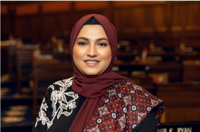 Attacked after the Eid Al-Adha service was a Muslim lawmaker from Connecticut