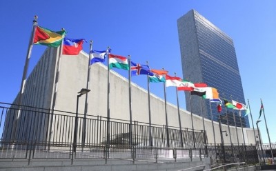 UN Headquarters in New York Preparing For Reopening To New Normal