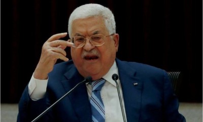 फिलीस्तीनी राष्ट्रपति  ने इजरायल के रक्षा मंत्री बेनी गैंट्ज़ से मुलाकात की