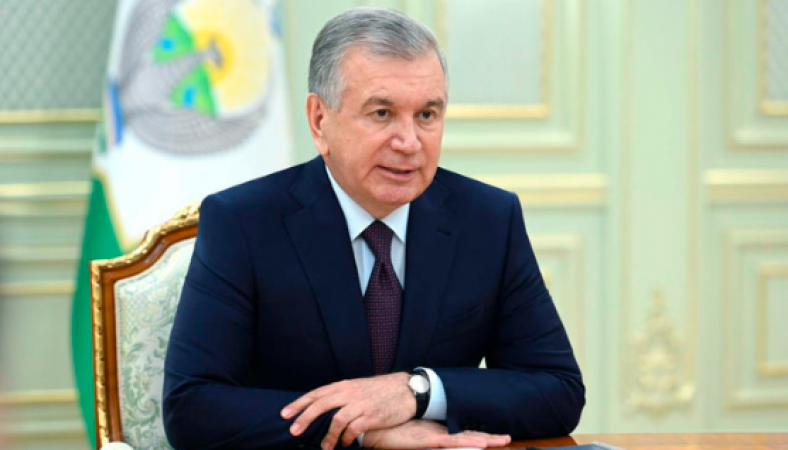 Uzbekistan's president appears to be headed for a resounding victory