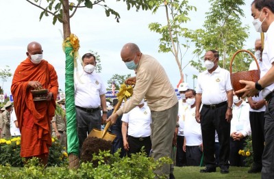 Observing tree planting day in Cambodia after a 2-year hiatus