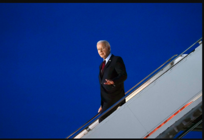 Biden arrives in the UK prior to the NATO summit