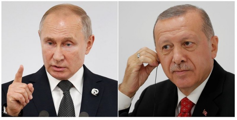 Putin, Erdogan discuss bilateral ties, Ukraine situations