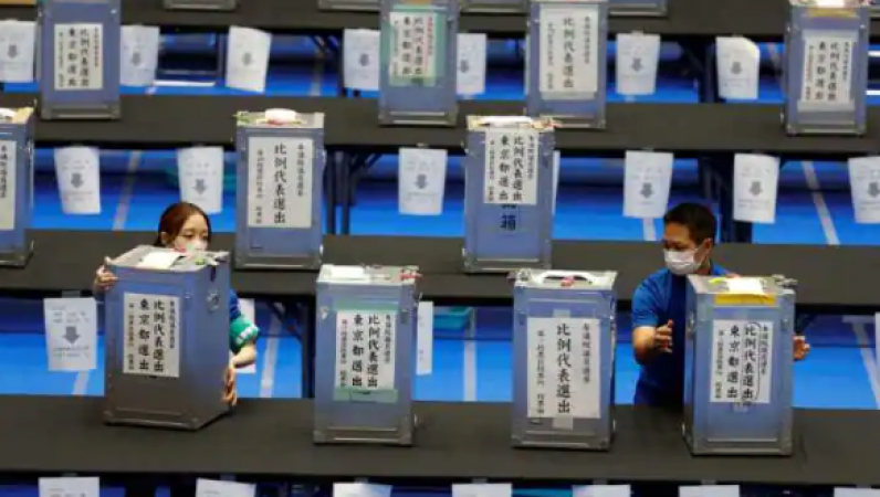 In the polls Japan's ruling party makes significant gains