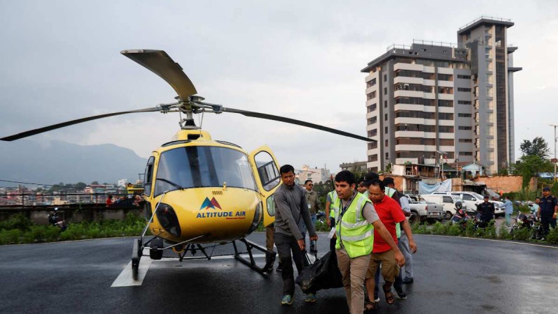 Nepal Bans 'Non-Essential' Helicopter Flights After Tragic Crash