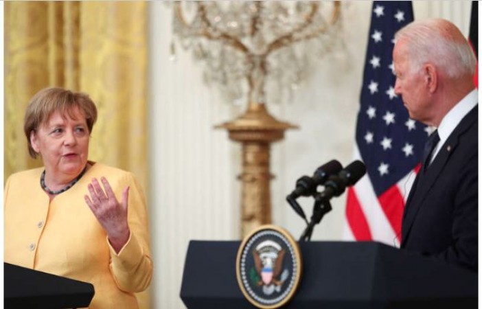 Joe Biden meets German Chancellor at White House, raises concerns about Nord Stream 2