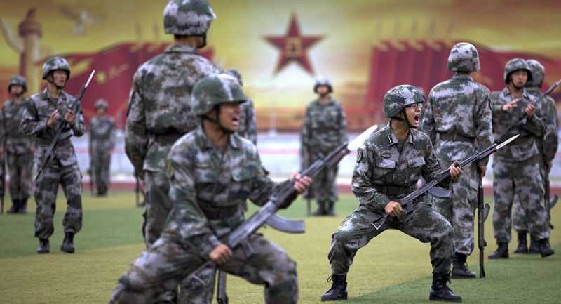 China escalates belligerence; holds 'live fire' drill along the border