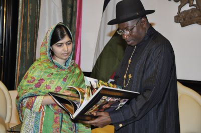 Malala speaks up against Boko Haram at Nigeria