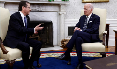 Israel's Herzog tells Biden that despite US worries about a judicial reform, its democracy is still strong
