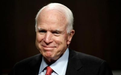 Senator McCain diagnosed with brain tumor; Trump-Obama unite in support