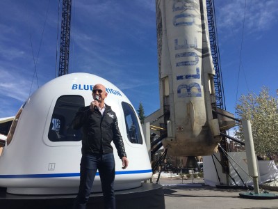 Video Viral; Jeff Bezos Doing Backflip Inside The Blue Capsule, Shared His Experience