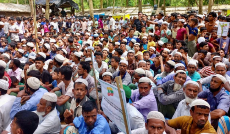Active Rohingyas demand increased international pressure on Myanmar