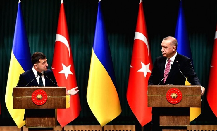 Erdogan holds talks with Zelensky over grain deal Deal