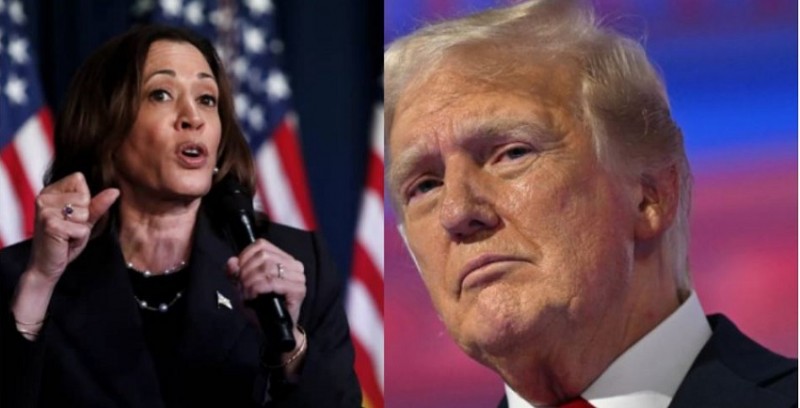 Kamala Harris Narrowly Leads Trump in Presidential Polls, Check Poll Score