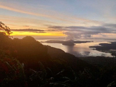 Philippine Volcanic Institute lowers alert level for Taal volcano