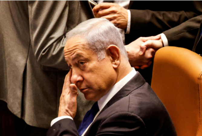 Netanyahu is losing support in Israel's polls due to judicial reform