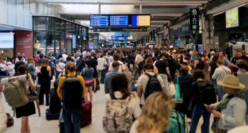 Arson Attack Disrupts French Rail Network, Affecting 800,000 Travelers Ahead of Paris Olympics