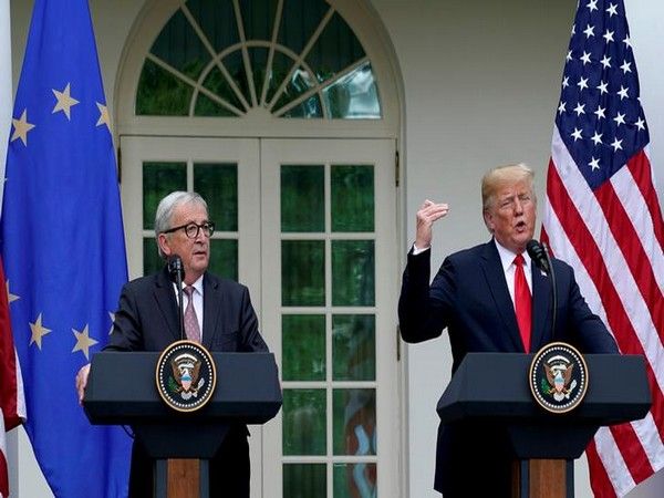 US, EU 'love each other': President Trump shares Pics with EU President
