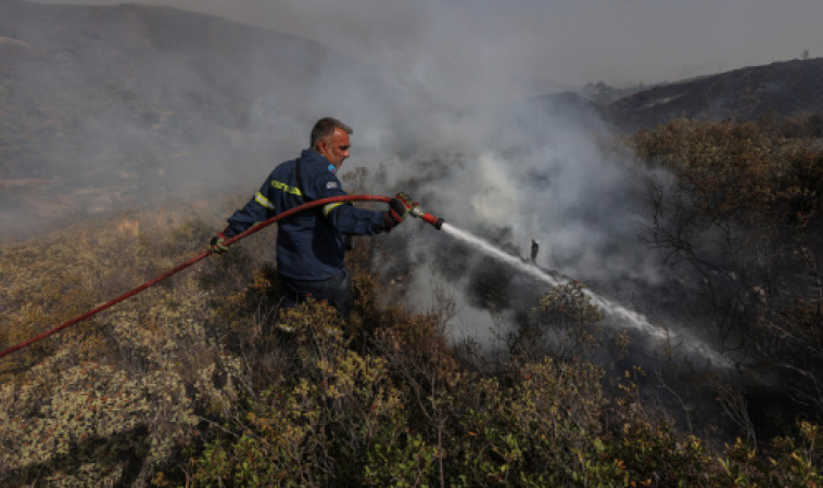 Greek Wildfire Ignites Chaos: Explosions Rock Ammunition Depot