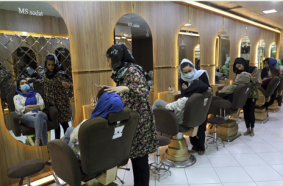 Taliban Clashes with Courage: Afghan Women Defying Beauty Parlour Ban Face Brutal Crackdown