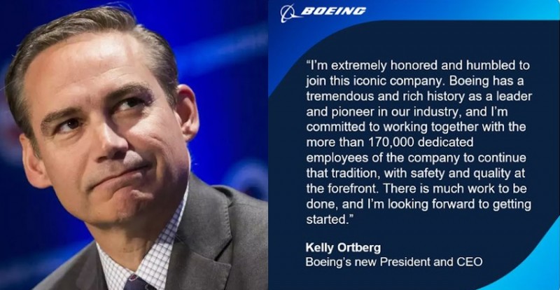 Boeing Names Kelly Ortberg as New CEO and President Amid Company Challenges