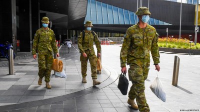 Australia has deployed hundreds of soldiers to Sydney to help enforce a Covid lockdown