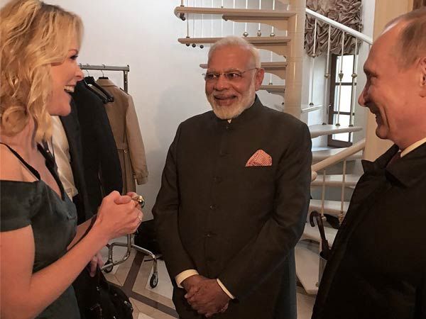 National Broadcasting Company Megyn Kelly asked PM Modi 'Are you on Twitter'