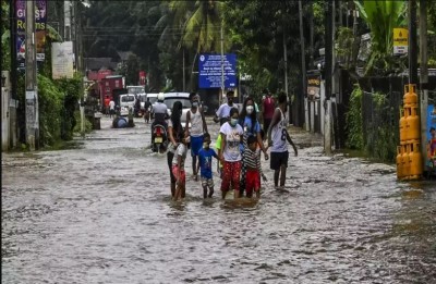 श्रीलंका में बारिश और तूफान के कारण  एक की मौत, 12 हजार से अधिक प्रभावित