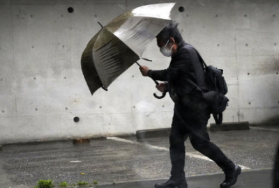 Rainfall in Japan is intensified by Tropical Storm Mawar, and the west and south of the country face floods and mudslides