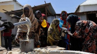 सोमालिया में 2.73 मिलियन से अधिक लोग खाद्य संकट का कर रहे है सामना