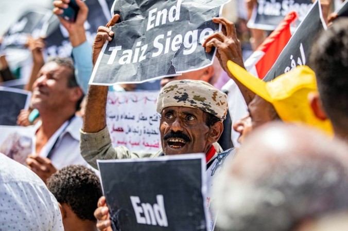 Houthi rebels begin second round of talks on Yemen's Taiz