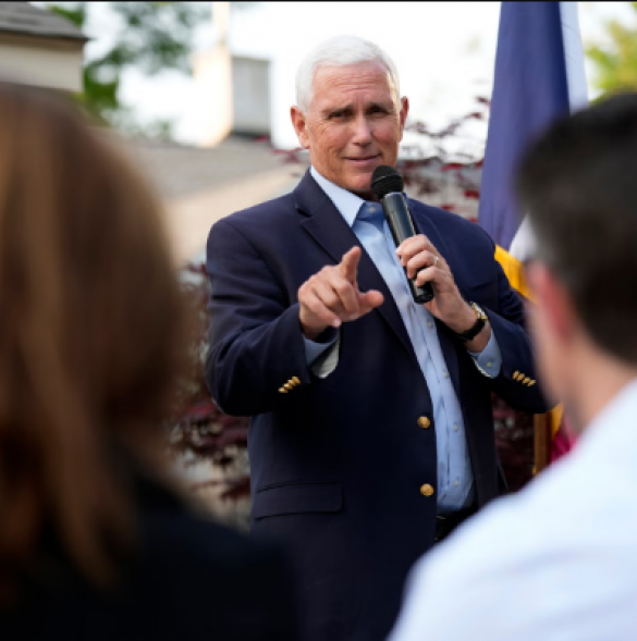 Donald Trump's opponent Mike Pence will begin his presidential campaign in Iowa