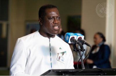 FM Sierra Leone: The world must adopt a new status quo because marginalised voices 