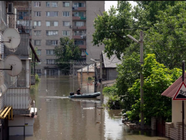Governor: Kherson region of Ukraine is submerged in water after a dam was destroyed