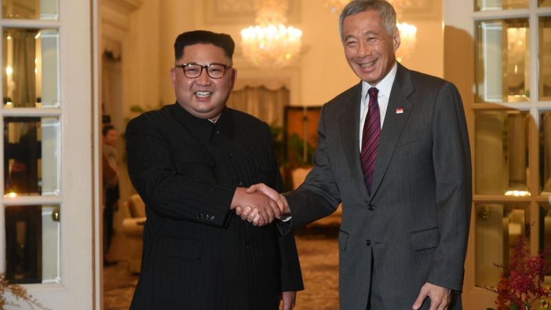Singaporean PM gives congratulatory letter to Kim Jong-un